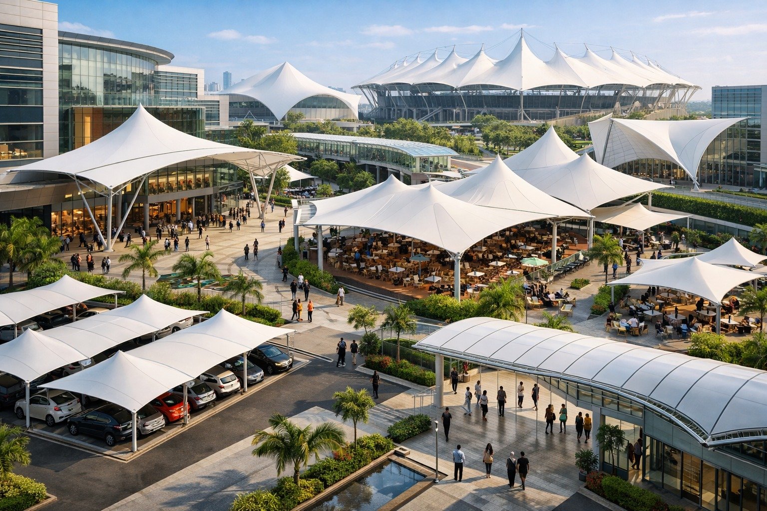 Advantages of Tensile Membranes