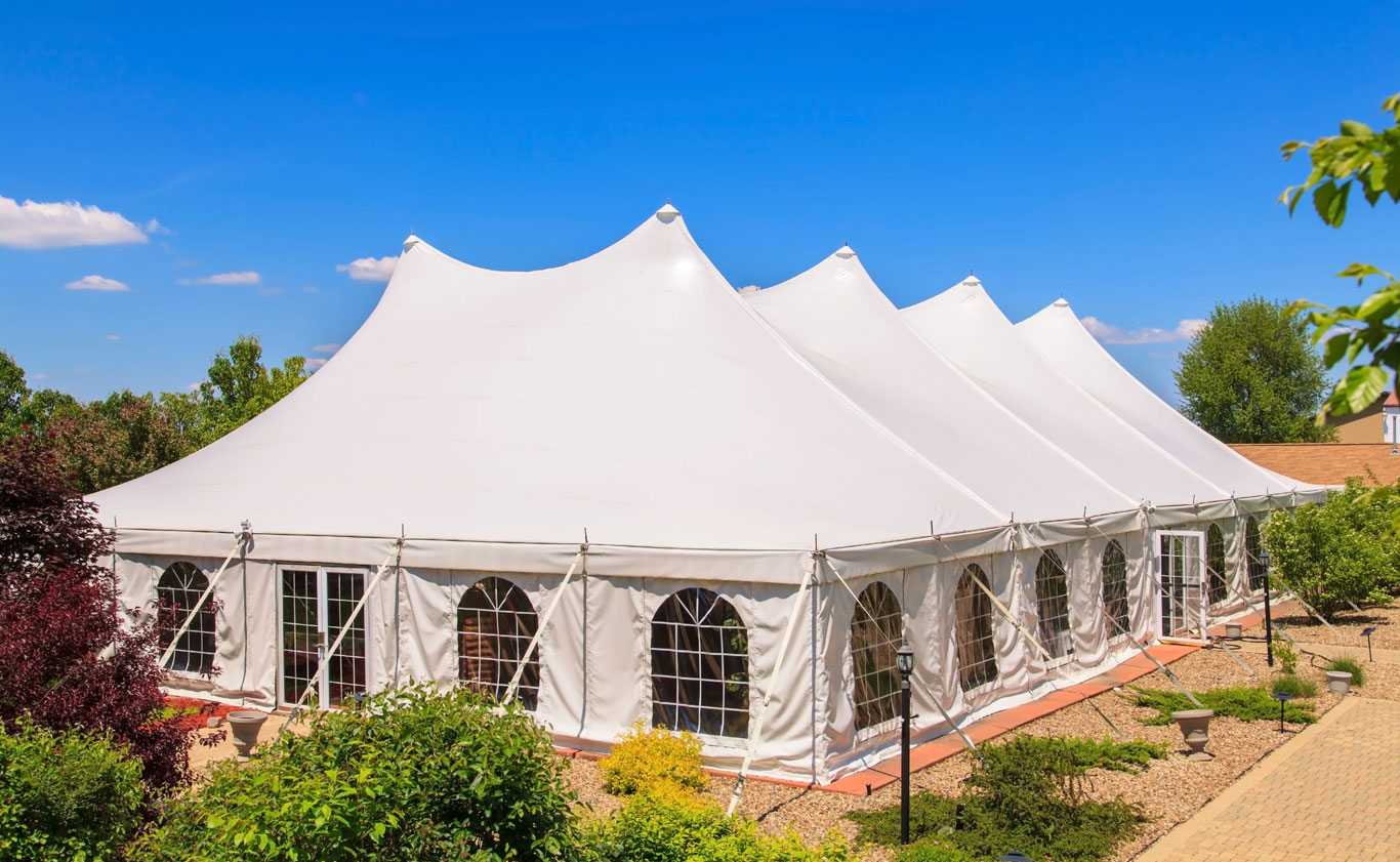 Application of Aluminium Hangers and Tent