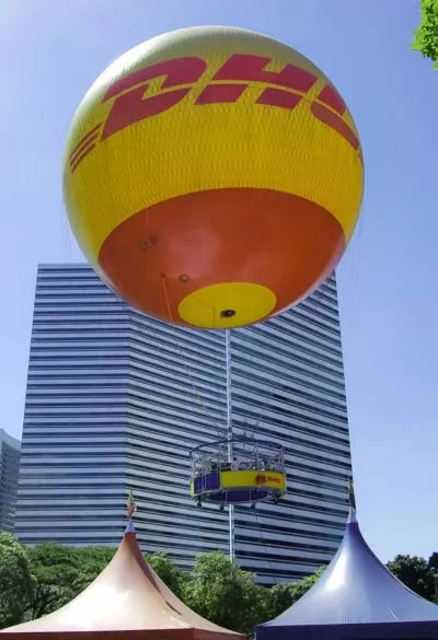 hot air helium balloons