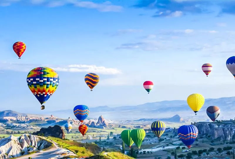 Hot Air and Helium Balloons